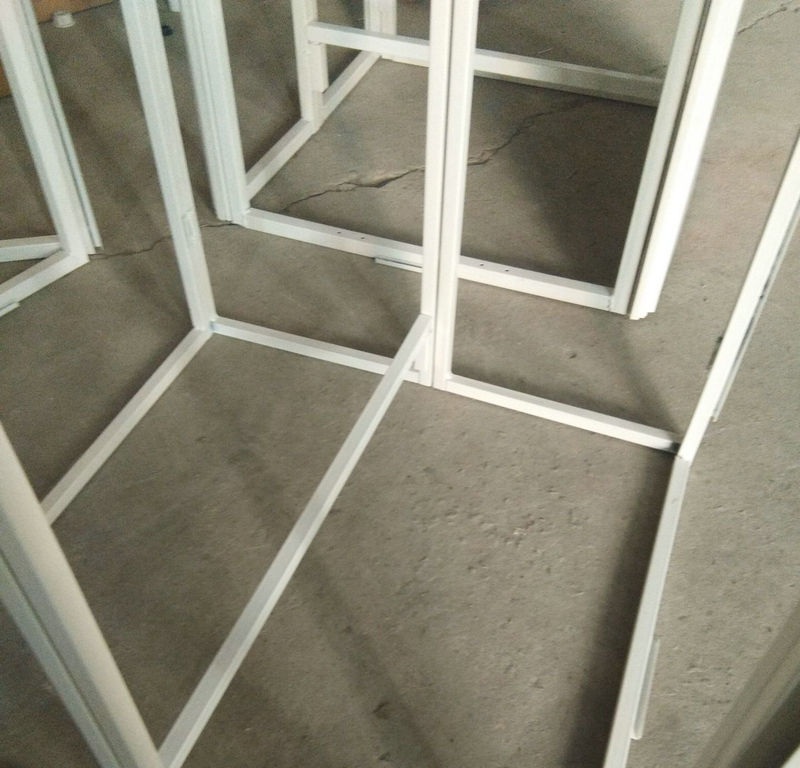 Creative metal food promotion stand 5