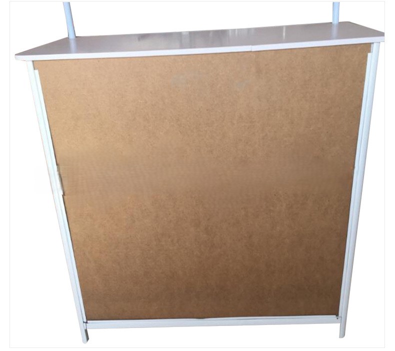 Enhanced folding promotional supermarket metal stand 4