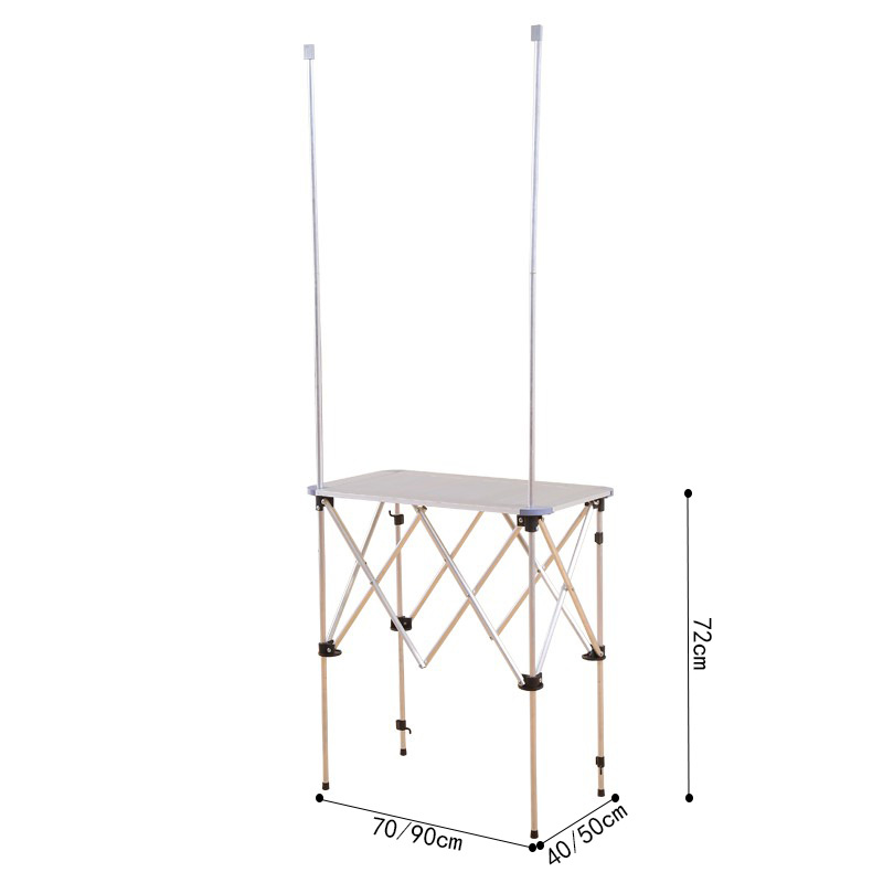 Mobile portable advertising folding table 10 01