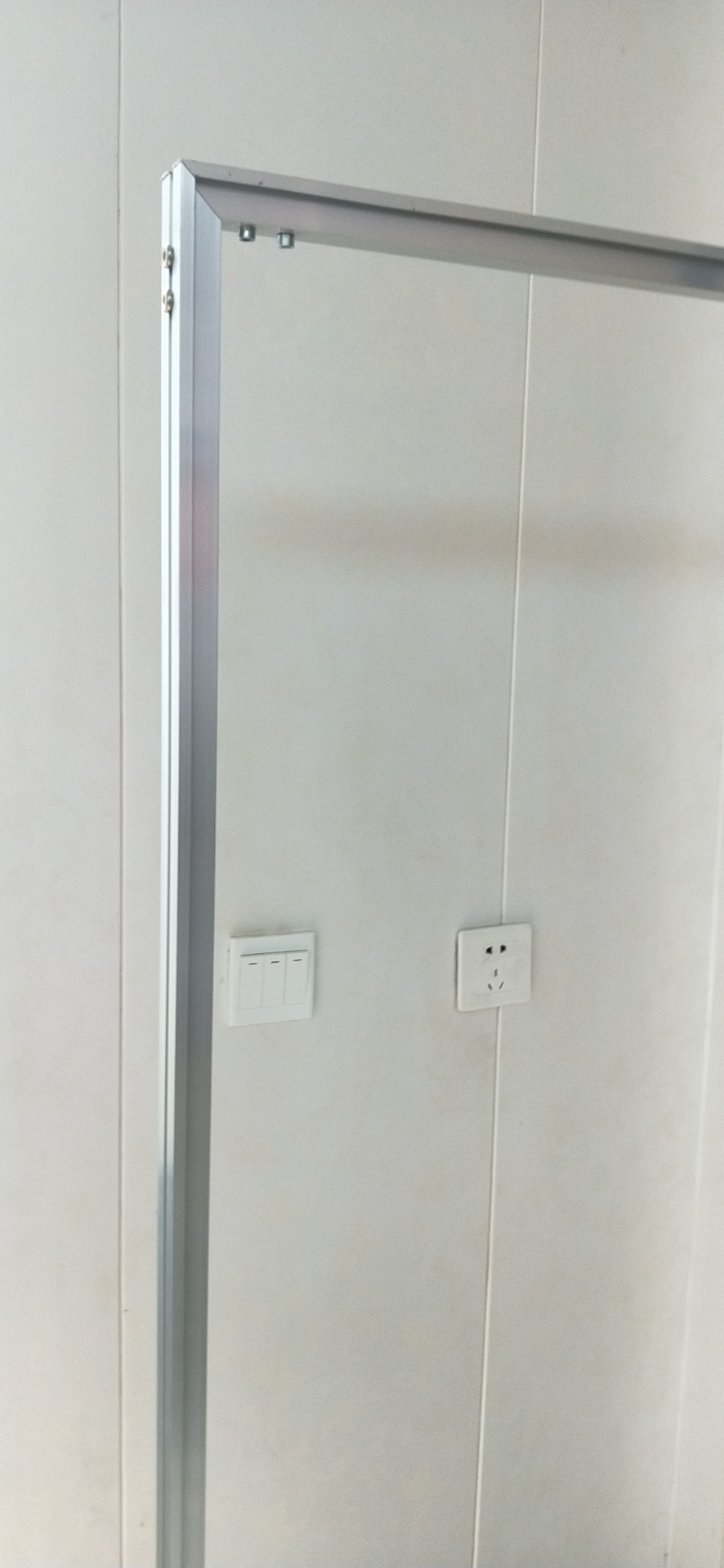 Door type display stand vertical floor kt board 27 01