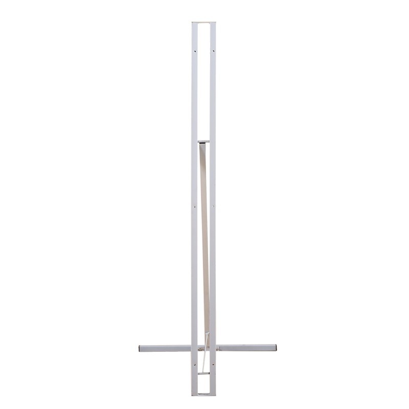Vertical weighted square tube billboard bracket 15 02