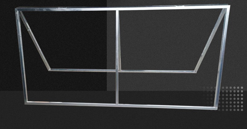 Advertising display stand double-sided A screen 57