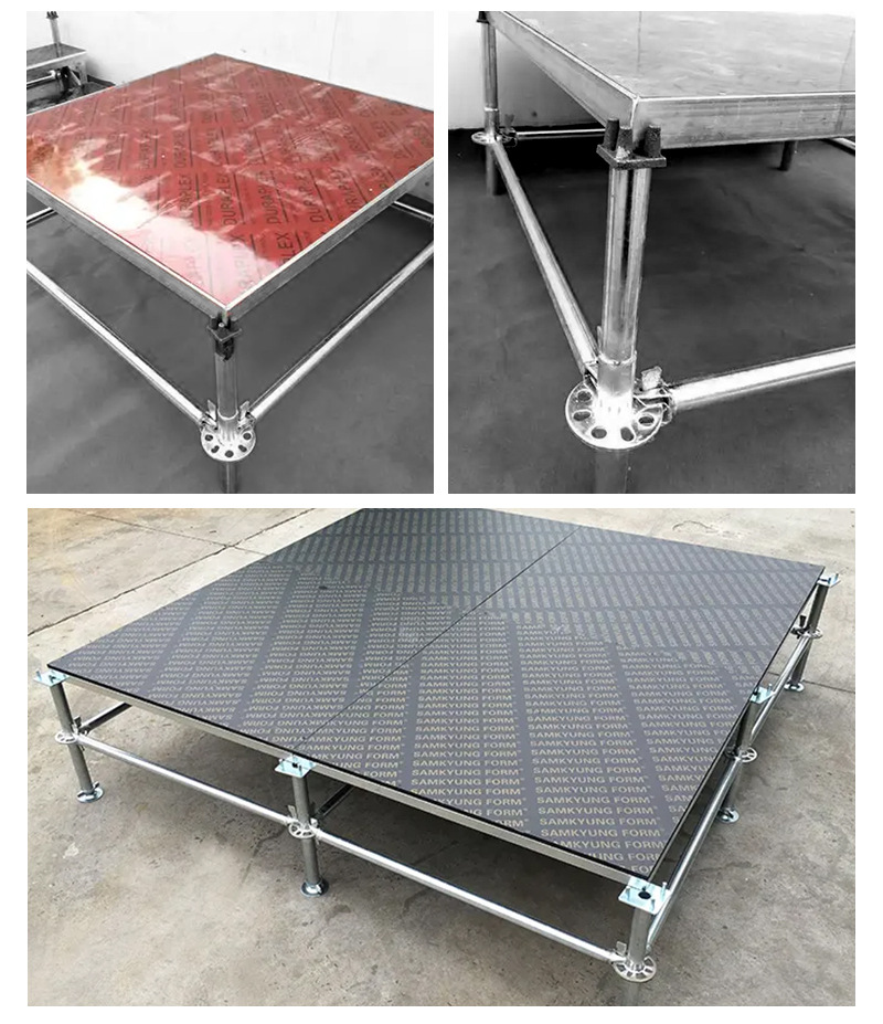 Exhibition lifting thickened stage frame 35 02