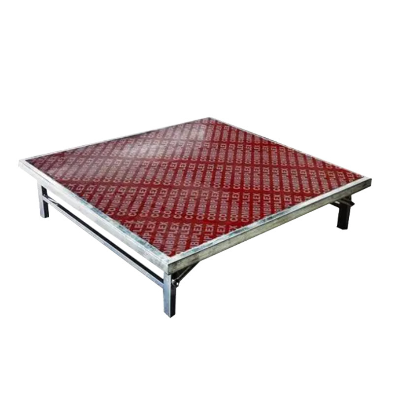 Folding outdoor stage frame reinforced load bearing 38 01