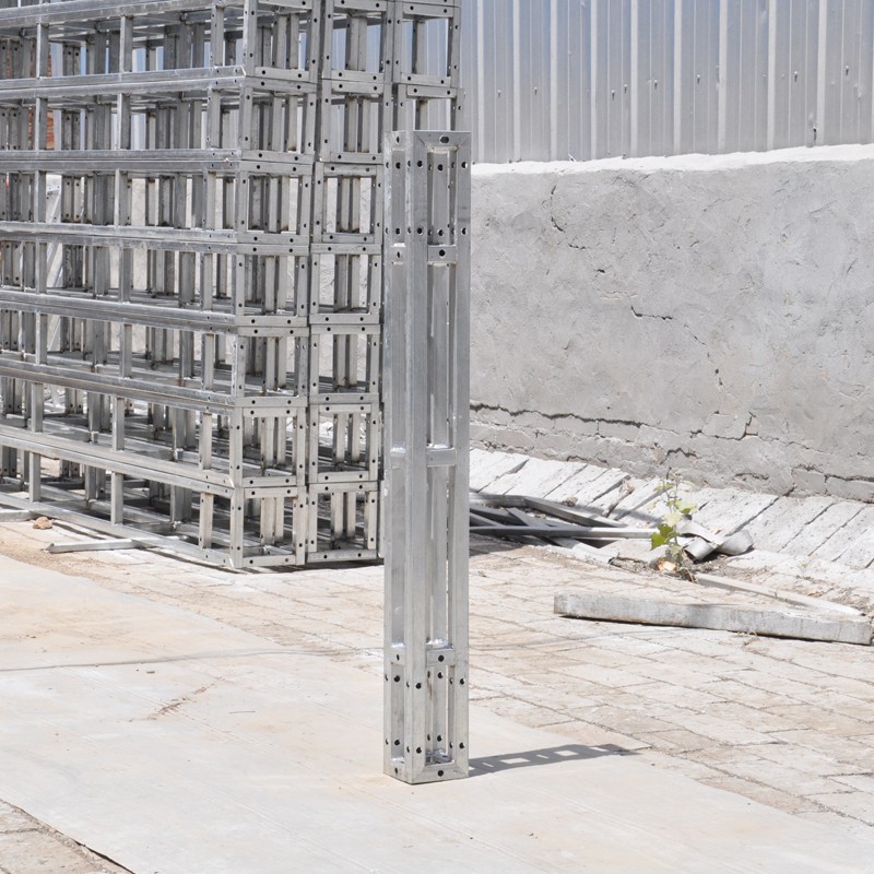 Galvanized square tube small stage lighting truss 49 02