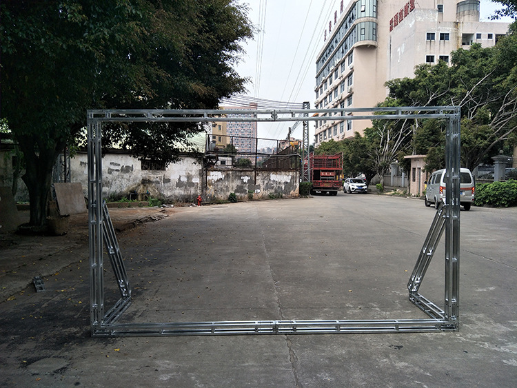 Galvanized square tube small truss lighting rack 47 02