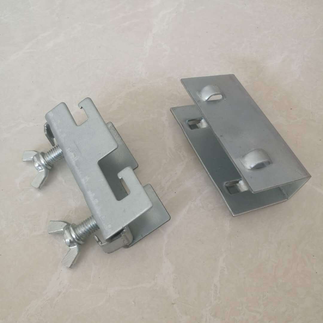 Hot dip galvanized square tube truss clip 40