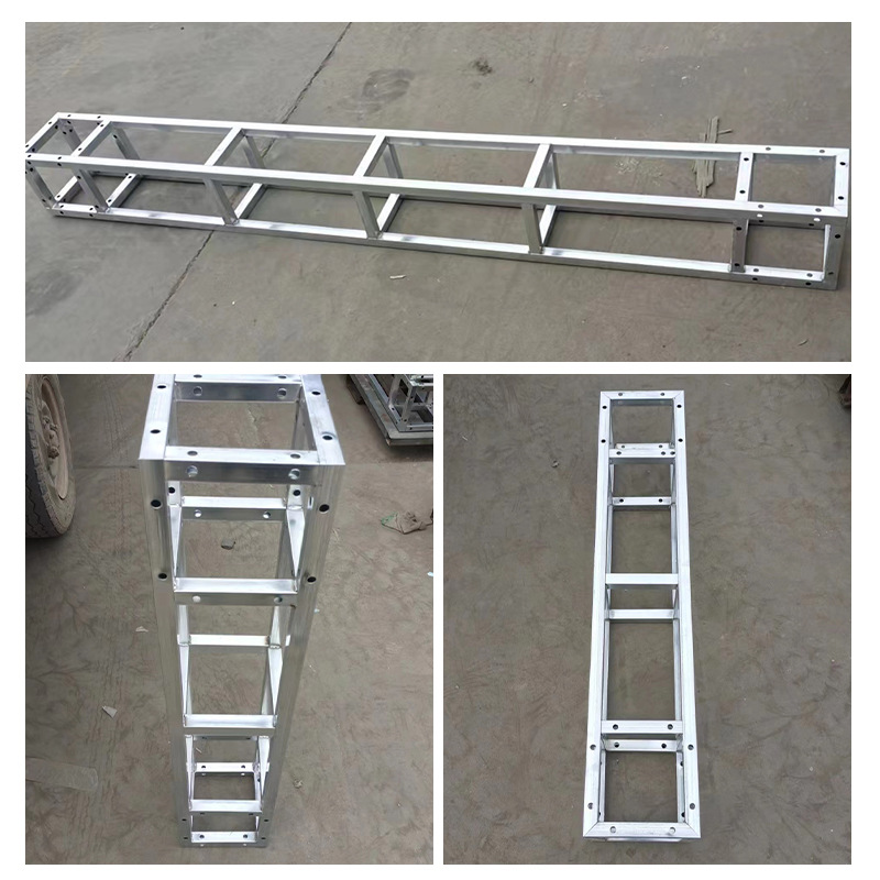 Thickened square tube outdoor performance display rack 46 02